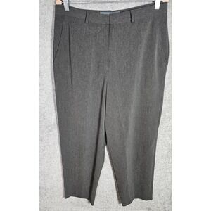 Vintage ALEX GARFIELD & Marks Claudia Trouser Dress Pants Womens Size 14 Gray